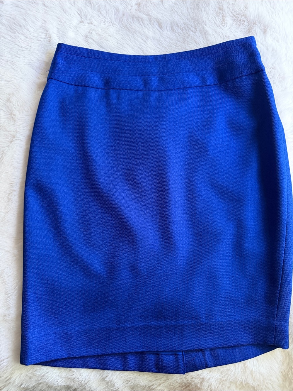 The Limited Cobalt Blue Pencil Skirt